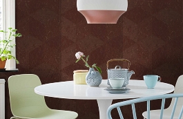 Обои 19BRD-C фото в интерьере кухни превью