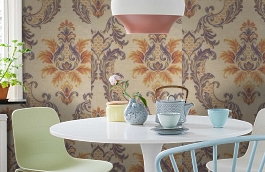 Обои 8CRE-D фото в интерьере кухни превью