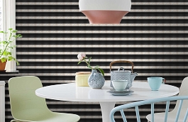 Обои 572-1 фото в интерьере кухни превью