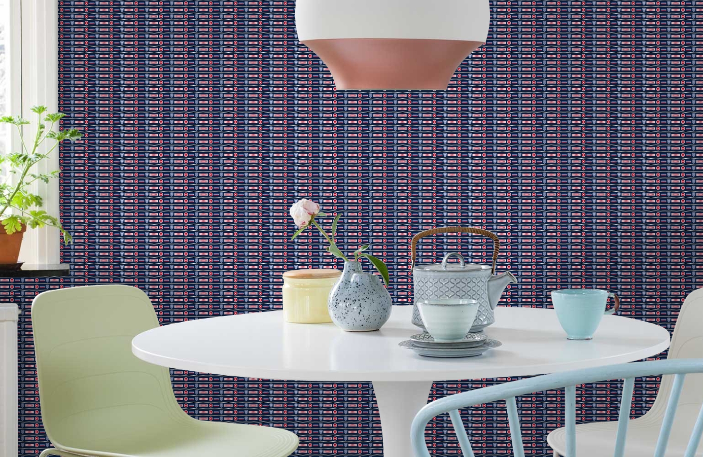 Обои 174902 фото в интерьере кухни