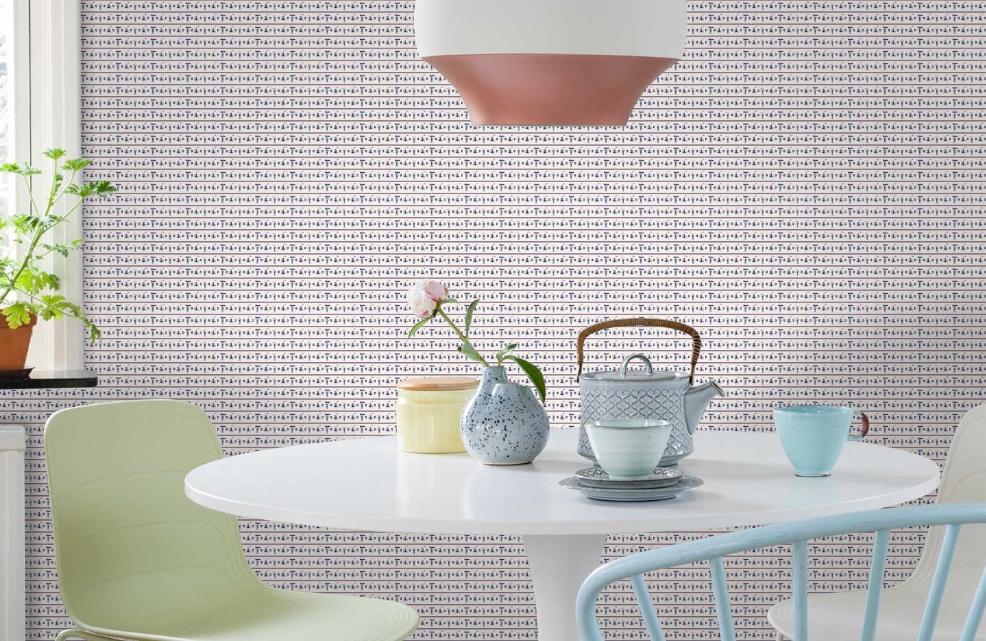 Обои 174905 фото в интерьере кухни