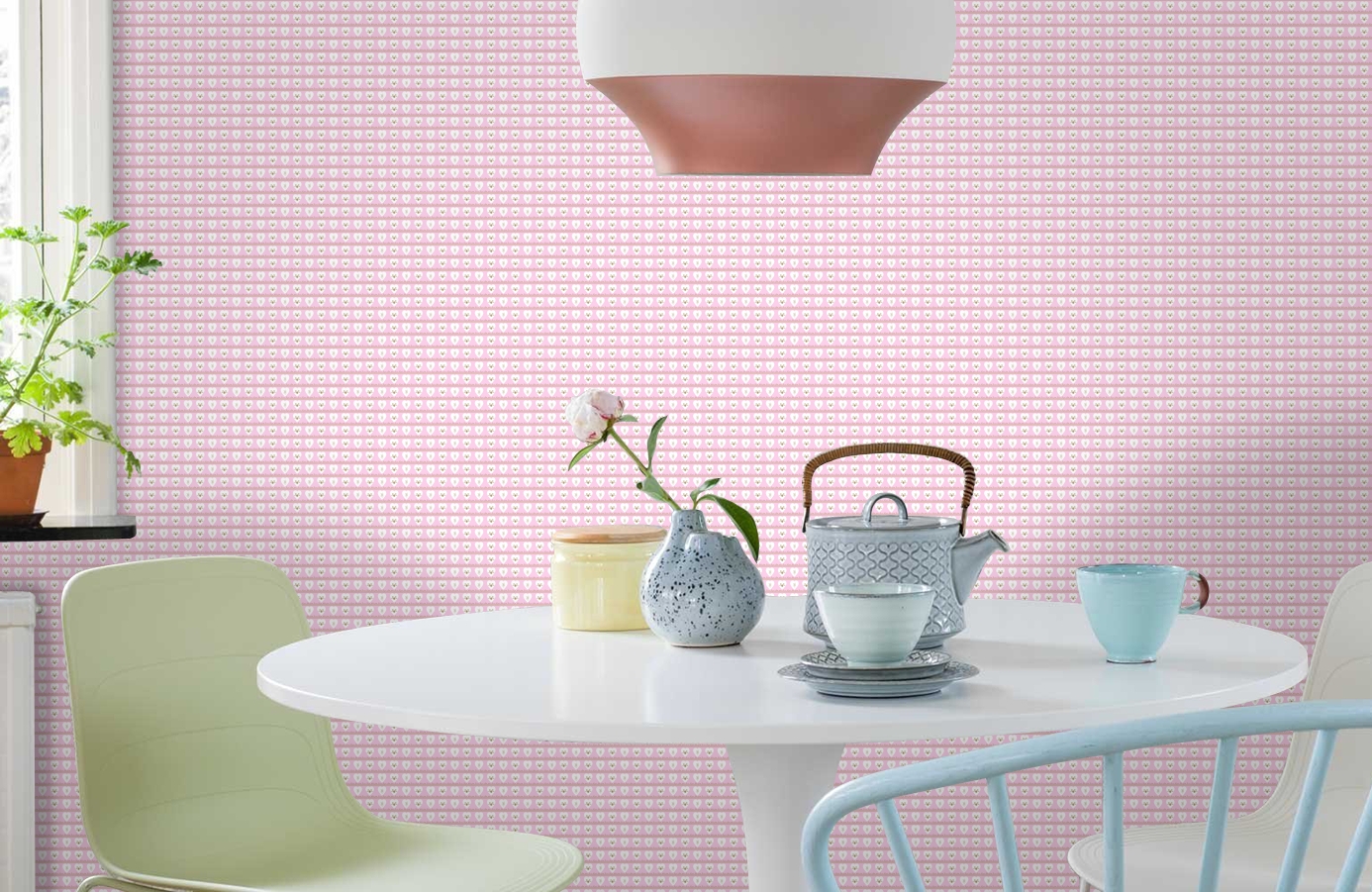 Обои 174907 фото в интерьере кухни