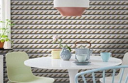 Обои 218 фото в интерьере кухни превью