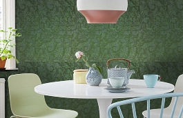 Обои 1-MA-A фото в интерьере кухни превью