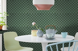 Обои 1-MA-R фото в интерьере кухни превью