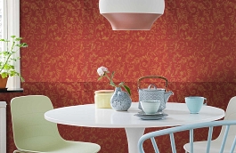 Обои 44-MA-A фото в интерьере кухни превью