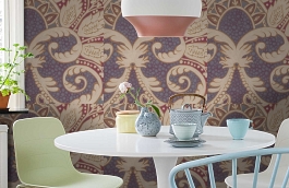 Обои Rococo 4 фото в интерьере кухни превью