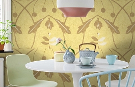 Обои Chateau-Caramel-Wpcw11374 фото в интерьере кухни превью