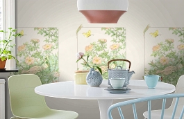 Обои 6270 фото в интерьере кухни превью