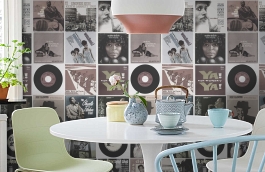 Обои P130702-3 фото в интерьере кухни превью