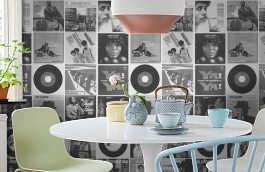 Обои P130703-3 фото в интерьере кухни превью