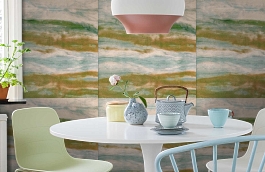 Обои 72450224 фото в интерьере кухни превью