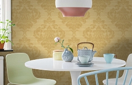 Обои 15907 фото в интерьере кухни превью