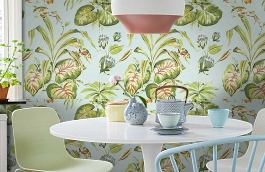 Обои F91149 фото в интерьере кухни превью