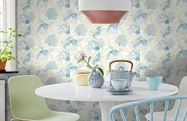 Обои F95735 фото в интерьере кухни превью