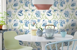 Обои F95747 фото в интерьере кухни превью