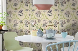 Обои F95748 фото в интерьере кухни превью