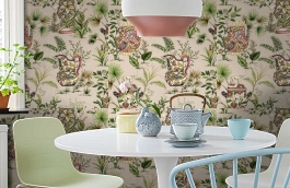 Обои F95766 фото в интерьере кухни превью