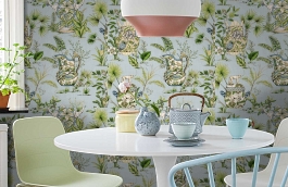 Обои F95767 фото в интерьере кухни превью