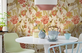 Обои F98648 фото в интерьере кухни превью