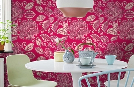 Обои F99268 фото в интерьере кухни превью