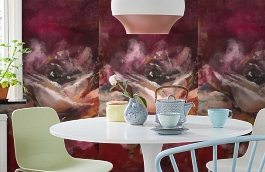 Обои LW40401M фото в интерьере кухни превью