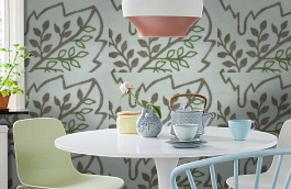 Обои W99201 фото в интерьере кухни превью