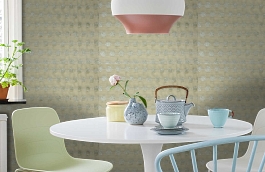 Обои W99230 фото в интерьере кухни превью