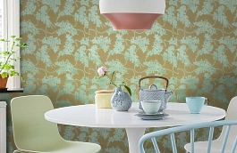 Обои W99236 фото в интерьере кухни превью