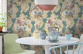 Обои SV81802F фото в интерьере кухни превью