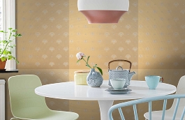 Обои KTE01003 фото в интерьере кухни превью