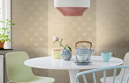 Обои KTE01006 фото в интерьере кухни превью