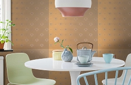 Обои KTE01009 фото в интерьере кухни превью