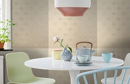 Обои KTE01015 фото в интерьере кухни превью