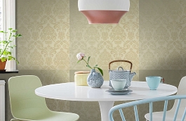 Обои KTE02008 фото в интерьере кухни превью