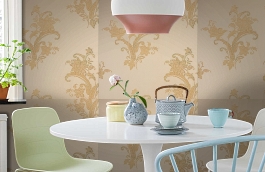 Обои KTE02023 фото в интерьере кухни превью