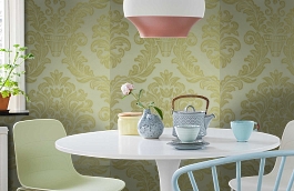 Обои SF1001 фото в интерьере кухни превью