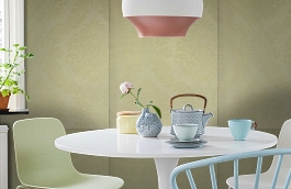 Обои SF1021 фото в интерьере кухни превью