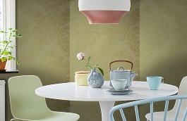 Обои SF1031 фото в интерьере кухни превью