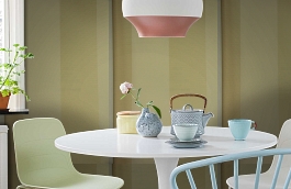 Обои SF1037 фото в интерьере кухни превью