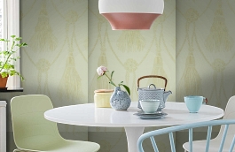 Обои SF1096 фото в интерьере кухни превью