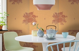 Обои KTE12007 фото в интерьере кухни превью