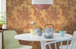 Обои KTE12009 фото в интерьере кухни превью