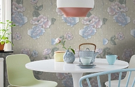 Обои 10 NC-F фото в интерьере кухни превью