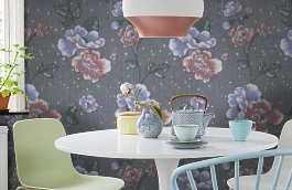 Обои 8 NC-F фото в интерьере кухни превью