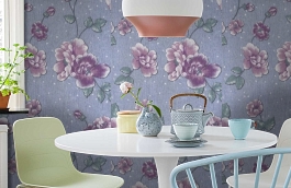 Обои 9 NC-F фото в интерьере кухни превью