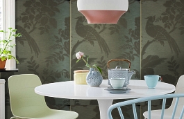 Обои TM3461 фото в интерьере кухни превью