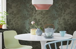 Обои TM3462 фото в интерьере кухни превью