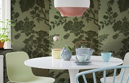 Обои TM4431 фото в интерьере кухни превью