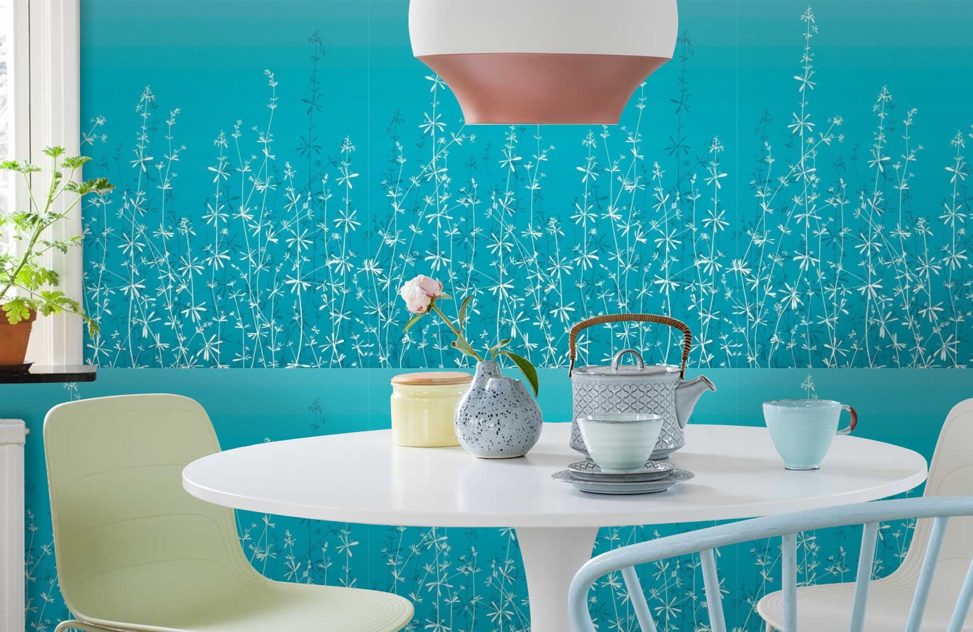 Обои 111410 фото в интерьере кухни Обои 111410 фото в интерьере кухни